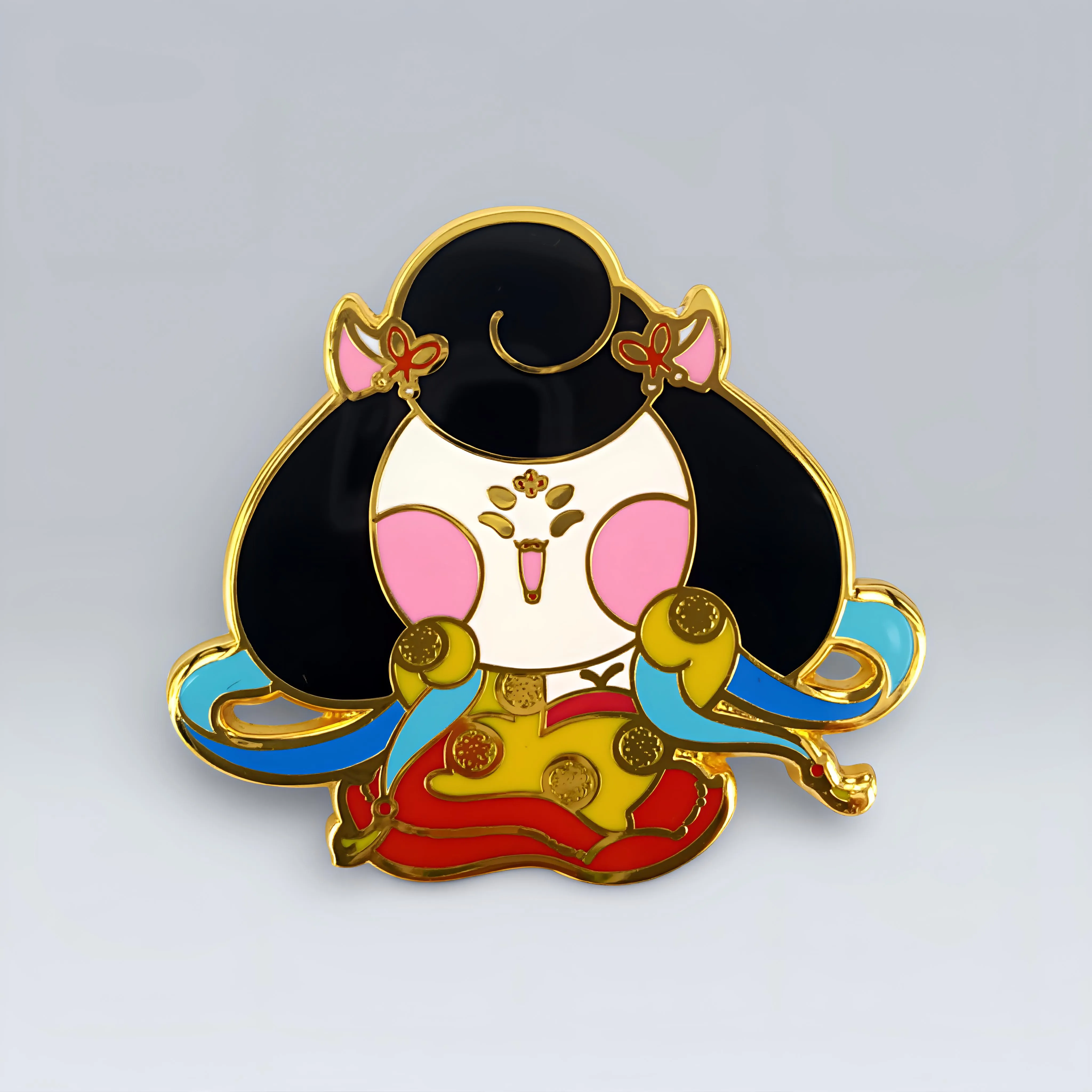 城市文创胸章 金属工艺品