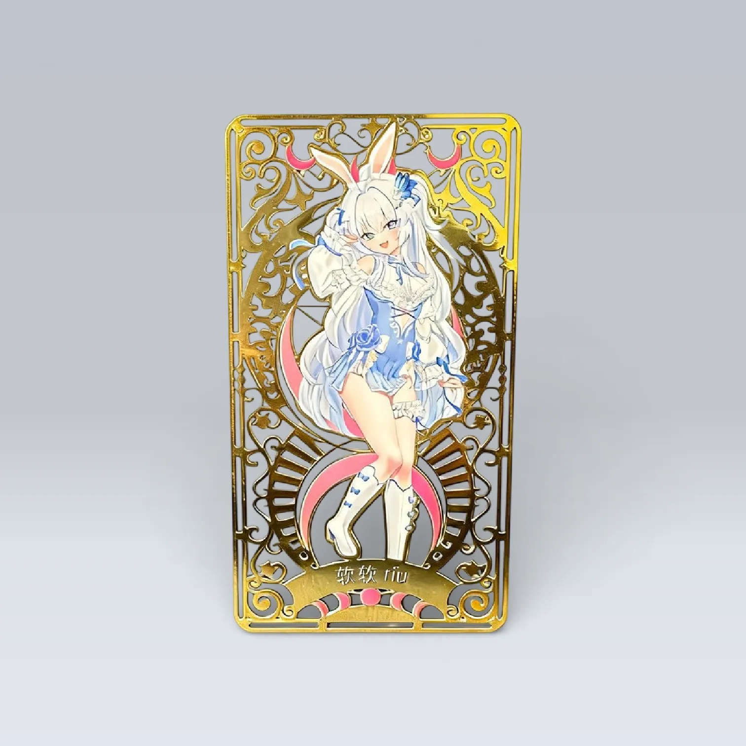 二次元镂空书签 动漫文创