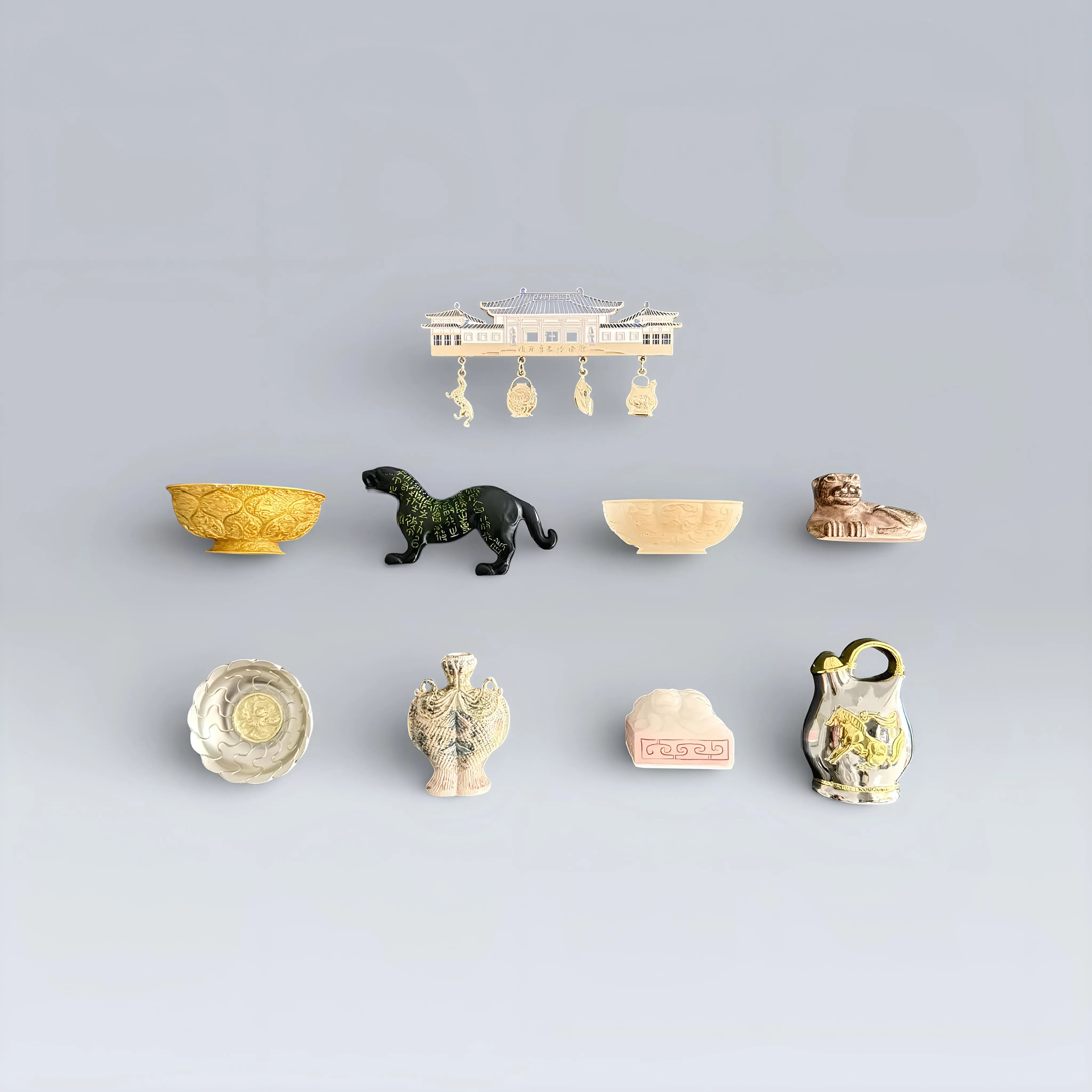 藏品复刻冰箱贴 博物馆纪念品