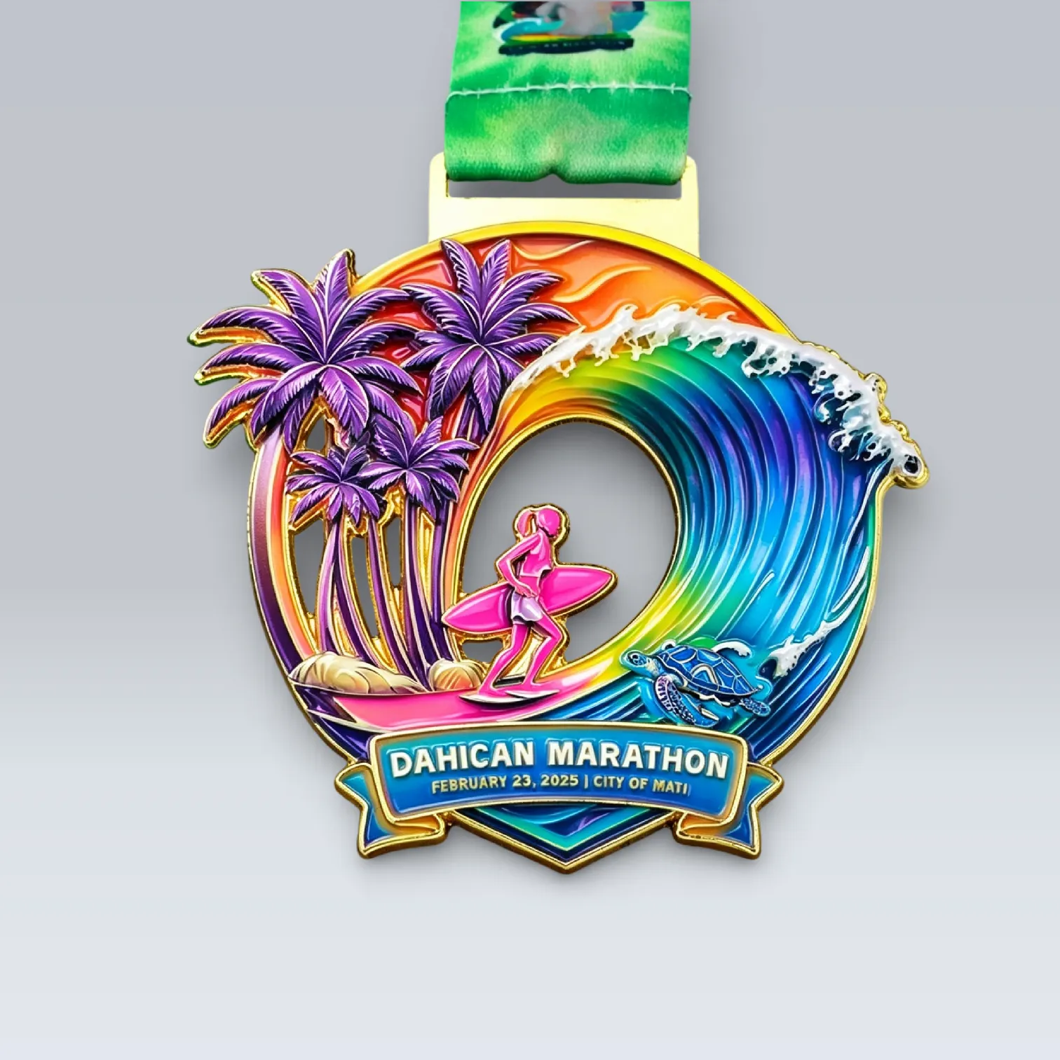 冲浪比赛奖牌 体育赛事